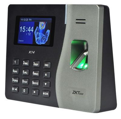 ZKTeco K14 TCP/IP ID Fingerprint Time Attendance System Employee Terminal