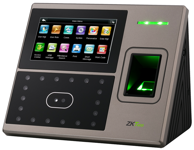 ZKTeco uFace 900Dual Mode Biometric Time and Attendance Terminal