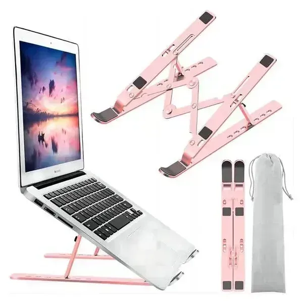 Portable Laptop Stand (Pink)