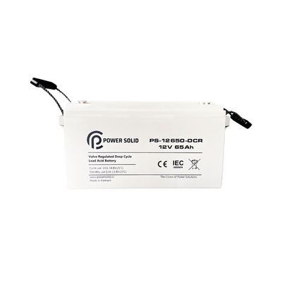 Power Solid AGM Deep Cycle Battery 12v 65Ah