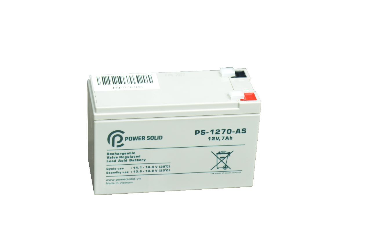 Power Solid Battery 12V 7Ah