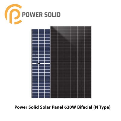 Power Solid Solar Panel 620W Bifacial (N Type)