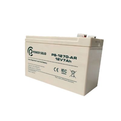 Power Solid AGM Battery 12v 7Ah