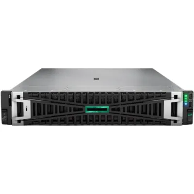 HPE ProLiant DL380 Gen11 Server, Xeon Silver 4510 12-Core, 64GB DDR5, 2×960GB SSD, 2×2.4TB SAS, Dual 1000W PSU