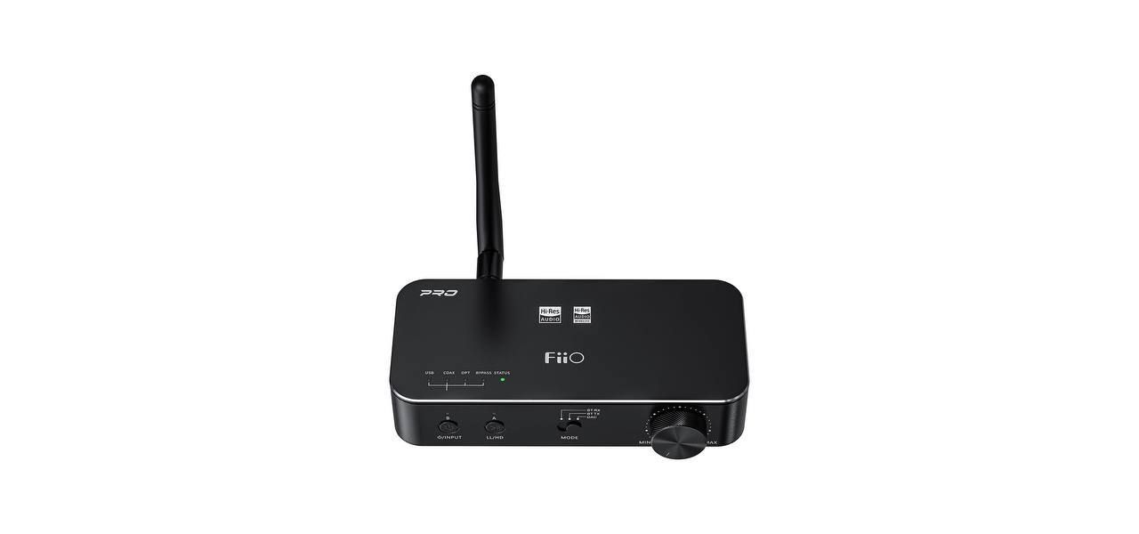 FiiO BTA30PRO Bluetooth Receiver Portable Transmitter Stereo Wireless High Resolution aptX/LDAC DSD256 Optical/Coaxial/Line-Out for PC/TV/Speaker/Home Audio