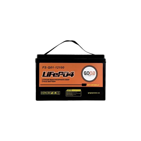 GOGO POWER Lithium Battery 12.8v,100AH