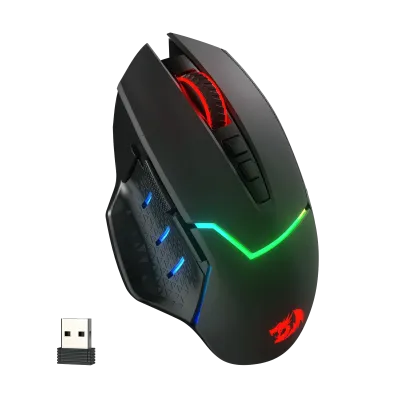 Redragon M690 PRO Wireless Gaming Mouse, 8000 DPI Wired/Wireless Gamer Mouse