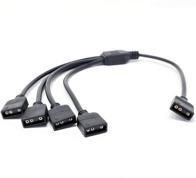 RGB Splitter Cable12v 4 pin RGB splitter cable