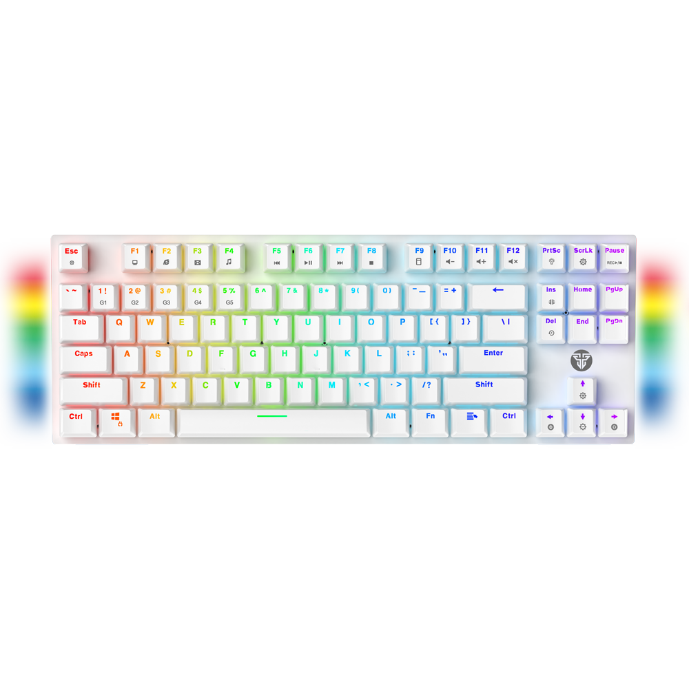 Fantech MAXFIT87 TKL Mechanial Keybaord Hot-Swappable RGB Backlit Computer Keyboard