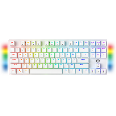 Fantech MAXFIT87 TKL Mechanial Keybaord Hot-Swappable RGB Backlit Computer Keyboard