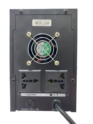 LamaSsu N-Series Offline UPS AVR - 2000 VA - 1200W - Output (2) AC