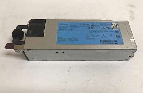 HP POWER SUPPLY 500W PN ( 720478-B21 )