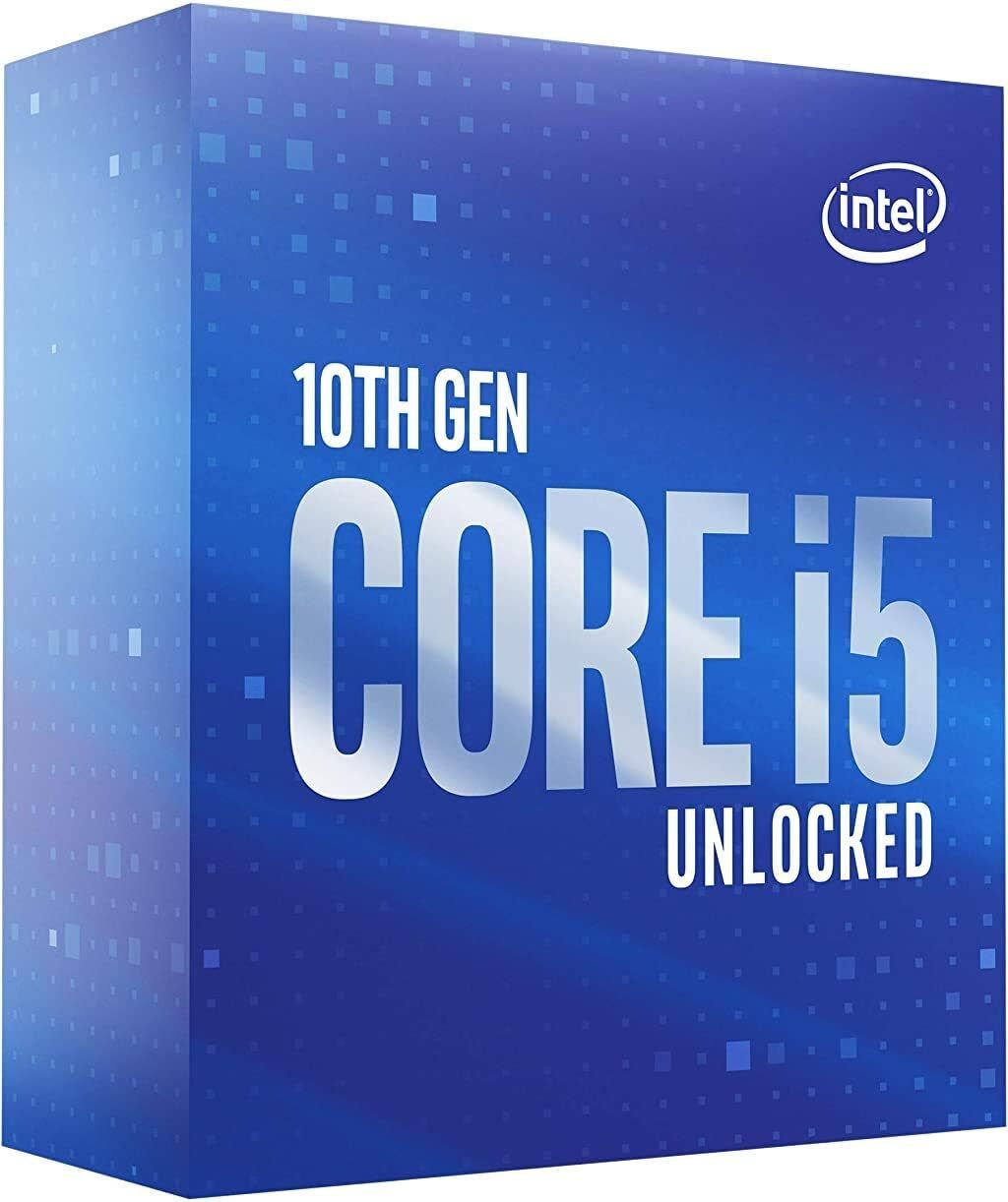 Intel Core™ i5-10600K Desktop Processor 6 Cores up to 4.8 GHz Unlocked LGA1200 (Intel 400 Series Chipset) 125W