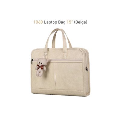 1060 Laptop Bag 15" (Beige)