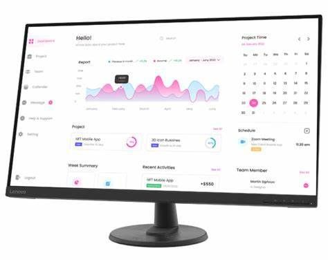 Lenovo D32-40 32 Inch PC Monitor | FHD, 1080p, 60Hz, 5ms, HDMI, DP