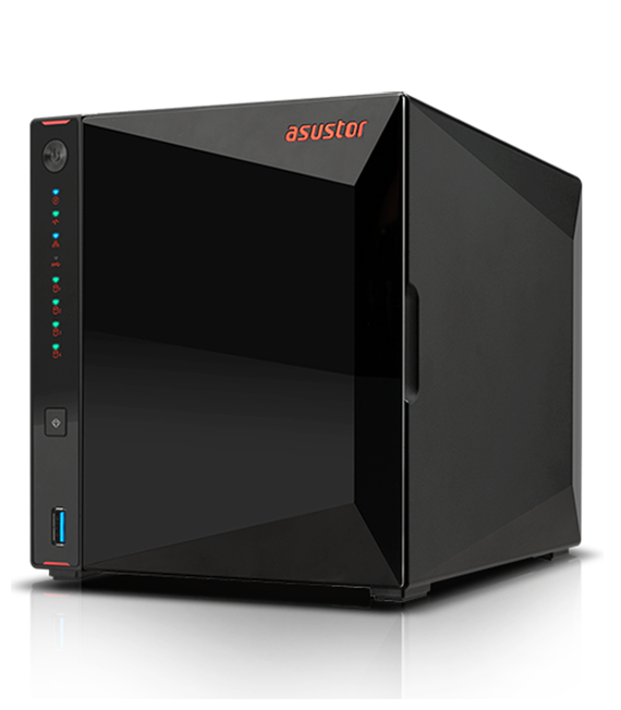 Asustor 2.5GbE stores even more with the AS5304T! The #1 cloud storage device for live stream collection and content creators.