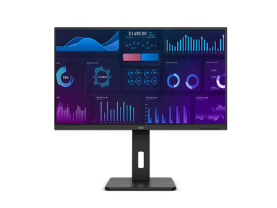 AOC U32P2C / 31.5''UHD 3840X2160 / FLAT - 60HZ - 4MS - VA - HDR - DP 2.1 - HDMI2 ( U32P2C )