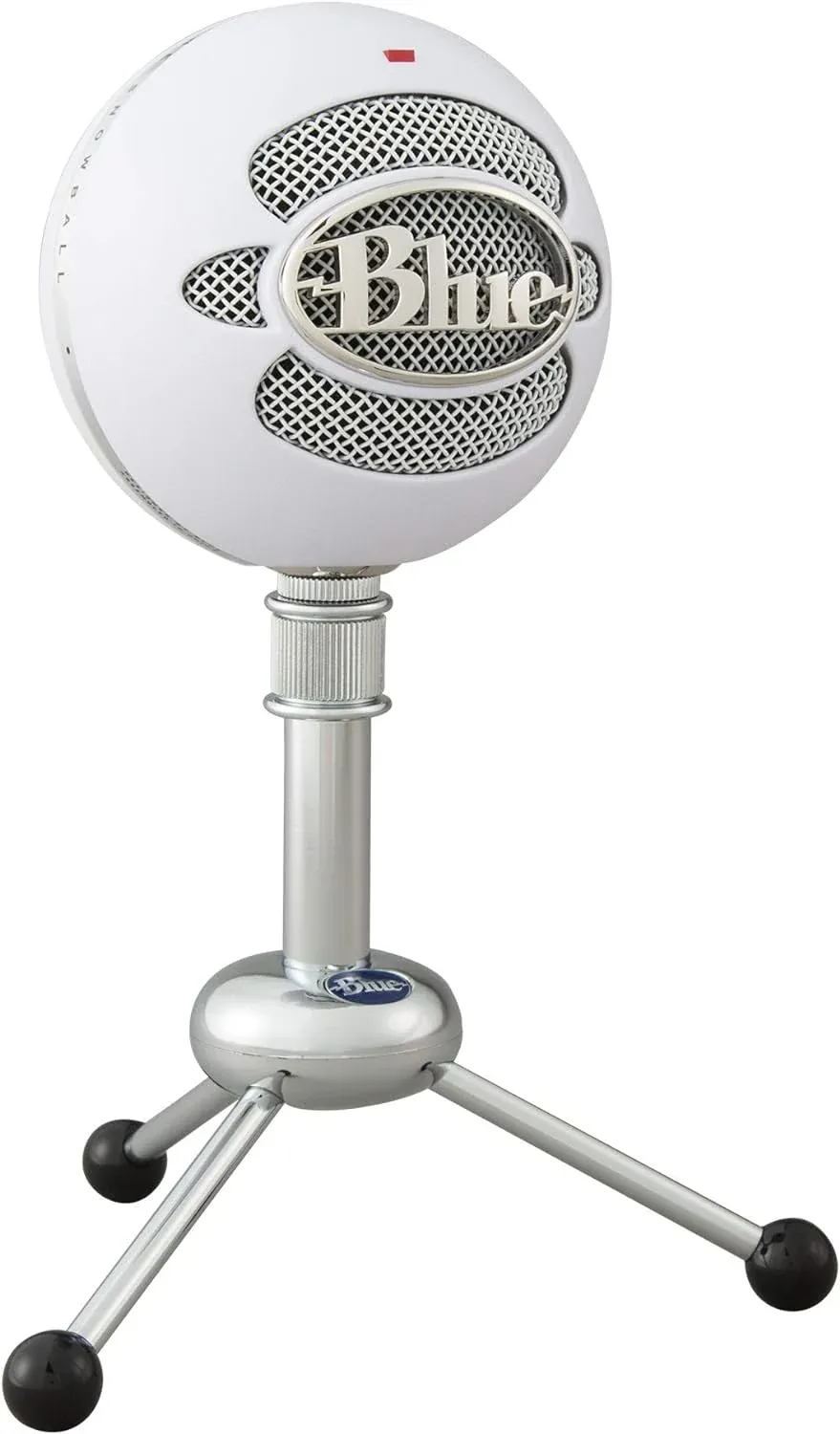 Blue Snowball iCE USB Condenser Microphone with Accessory Pack (White)