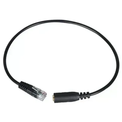 Avetron Standard 3.5mm Jack Smartphone Headset Adapter Cable Converter to RJ9 Plug