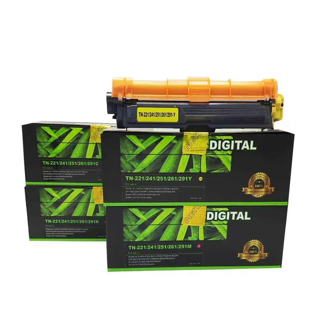 BROTHER TN 221 / 225 / 241 / 245 / 251 / 255 / 265 /295 HL 3140 / 3150 / 3170 MFC 9130 / 9140