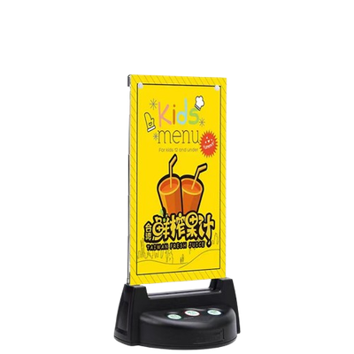 زر نداء مع ستاند منيو