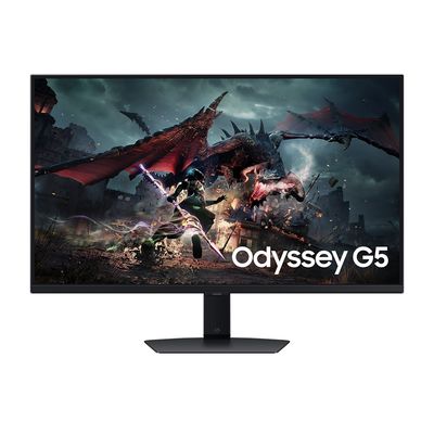 SAMSUNG 32″ Odyssey G5 DG502E 180Hz 1ms 2K IPS HDR400 Rotatable Gaming Monitor, 32G5