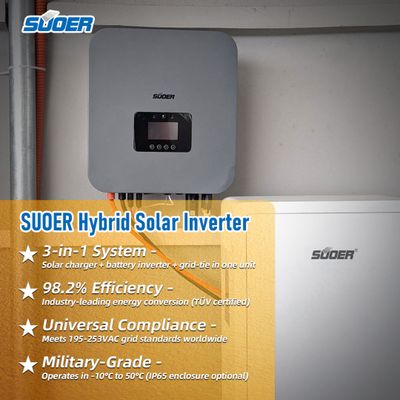 Suoer Hybrid Solar inverter sun-6k-ah2