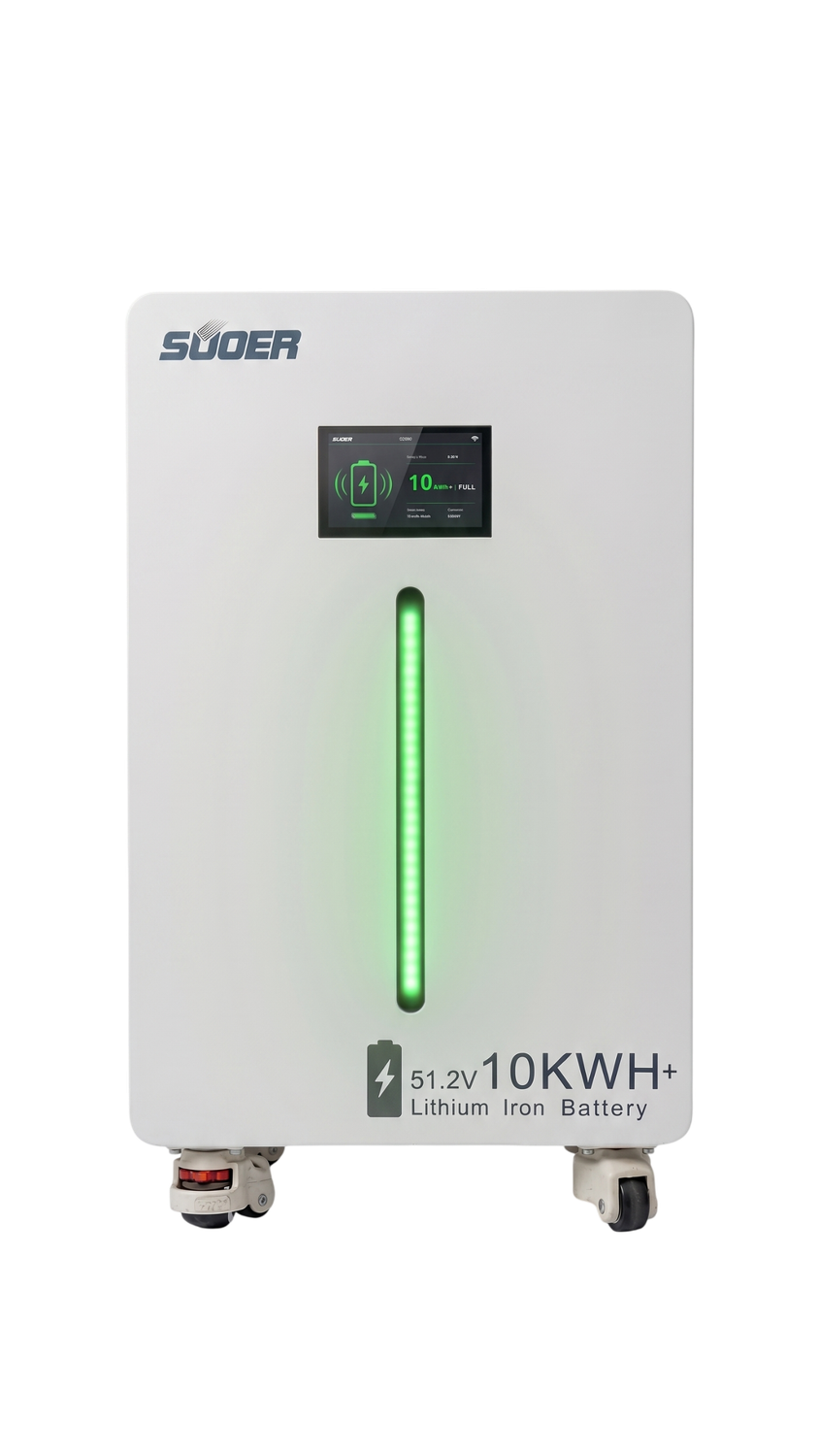 Suoer lifepo4 battery floor mount 10K