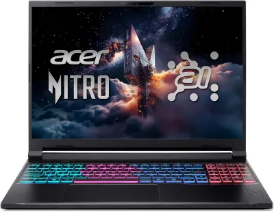 Acer Nitro V 16S Intel ANV16S-71-97BE - 16" IPS 180Hz - Intel Core 9 270H - 16GB RAM - 1TB SSD - NVIDIA RTX 5070 8GB - WIN 11 PRO K