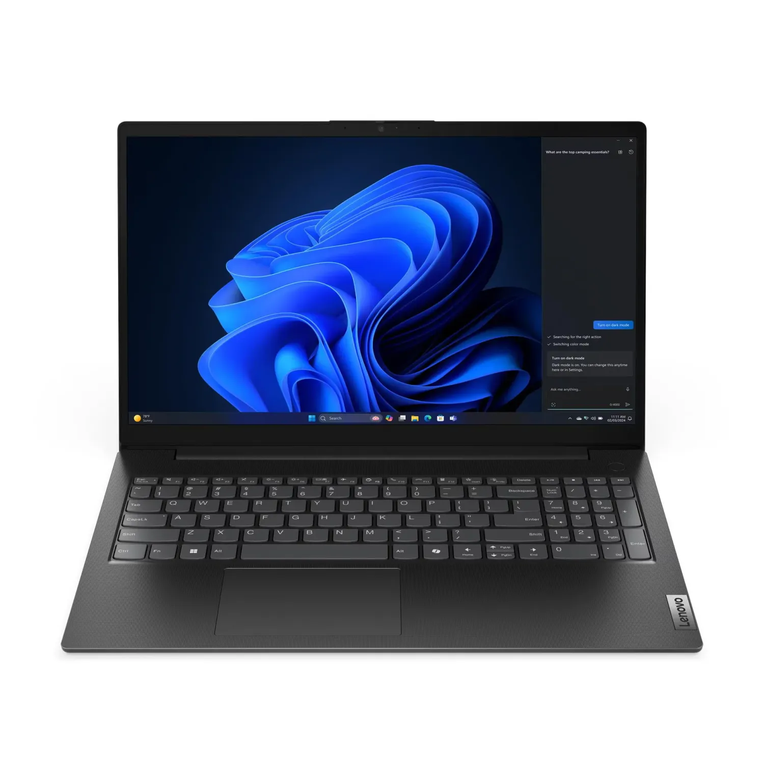 Lenovo V15 G5 IRL 83GW0076GP - 15.6" FHD 60Hz - Intel Core i3-1315U - 8GB RAM - 256GB SSD - Shared - WIN 11 PRO K