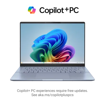 ASUS VivoBook S14 S5406SA-PP073W 14" 3K OLED Laptop Core Ultra 7 256V - 16GB RAM - 1TB SSD - Shared - WIN 11 (Mist Blue)