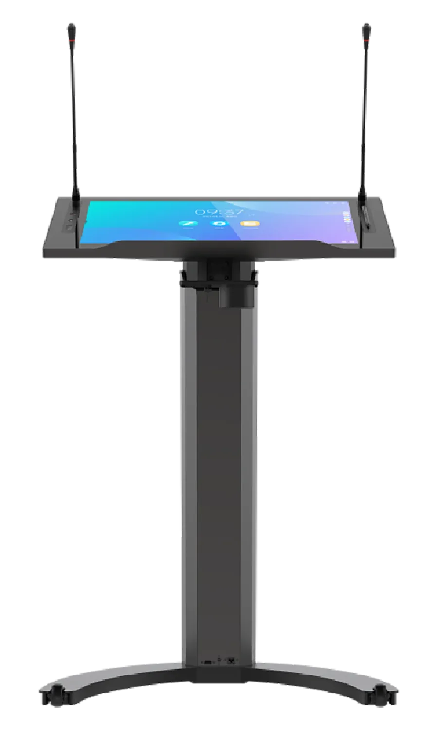 Avetron Interactive Podium with 27" 4K Display, Android 12, 8GB RAM, 64GB ROM, Touchscreen &amp; Wireless Sharing