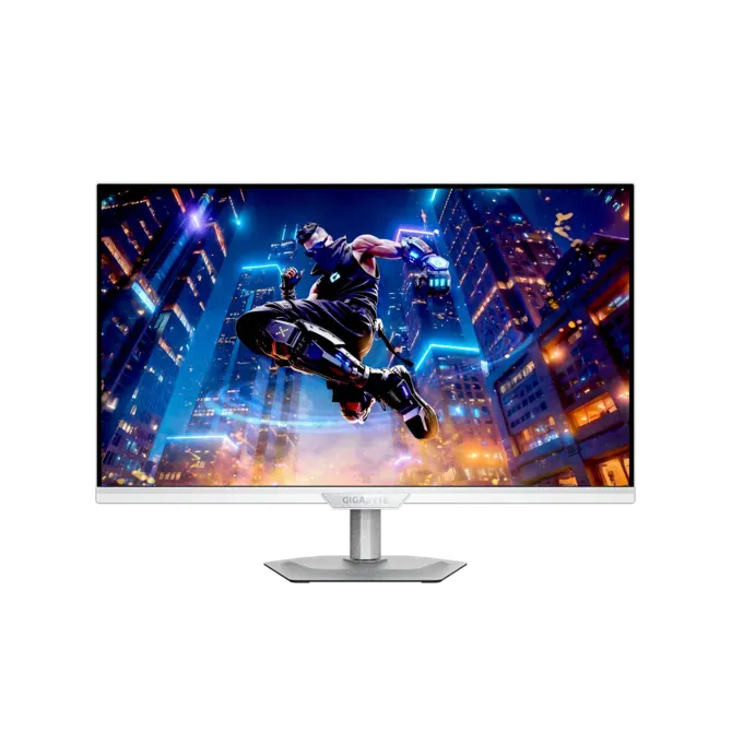 GIGABYTE MO32U2 31.5″ QD-OLED 4K Gaming Monitor — 3840×2160 UHD, 240Hz Refresh, 0.03ms Response, 99% DCI-P3, DisplayHDR True Black 400, HDMI 2.1, DisplayPort, USB-C, Built-in Speakers