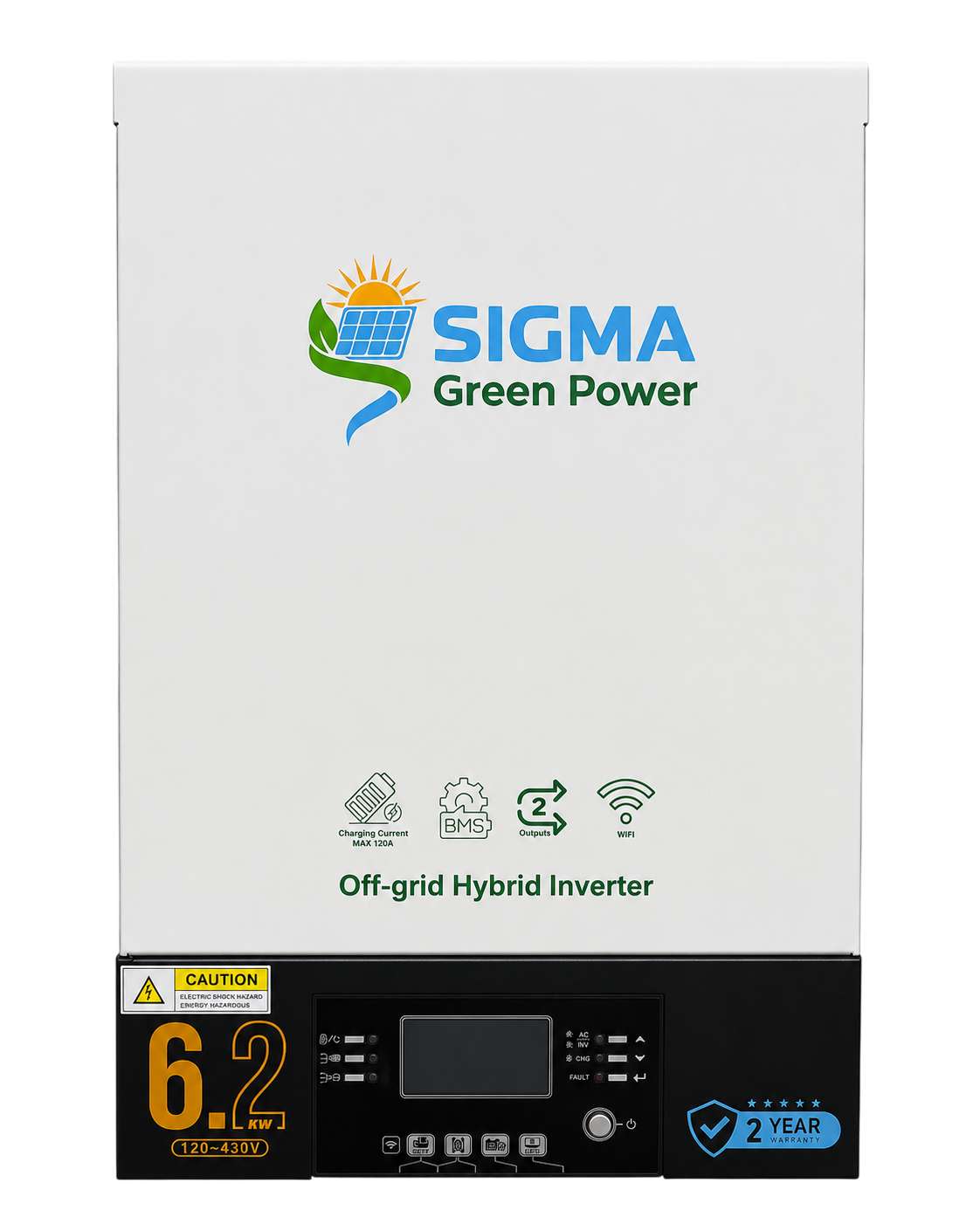SIGMA Axpert King II TWIN 6.6K Off-Grid Inverter