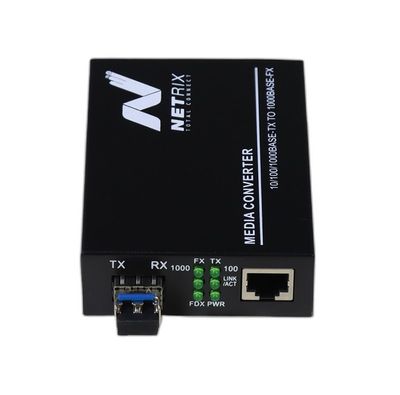 GIGABIT MEDIA CONVERTER WITH SFP