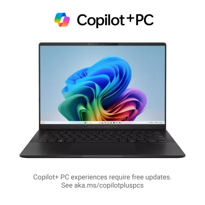 ASUS VivoBook S14 S5406SA-PP073W 14" 3K OLED Laptop Core Ultra 7 256V - 16GB RAM - 1TB SSD - Shared - WIN 11 (Neutral Black)