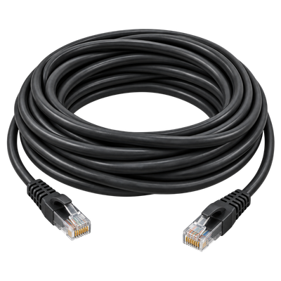AICO Cat6 RJ45 Ethernet Patch Cord – 5m – Black