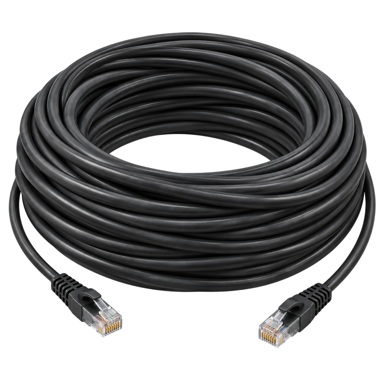 Cat6 RJ45 Ethernet Patch Cord – 10m – Black