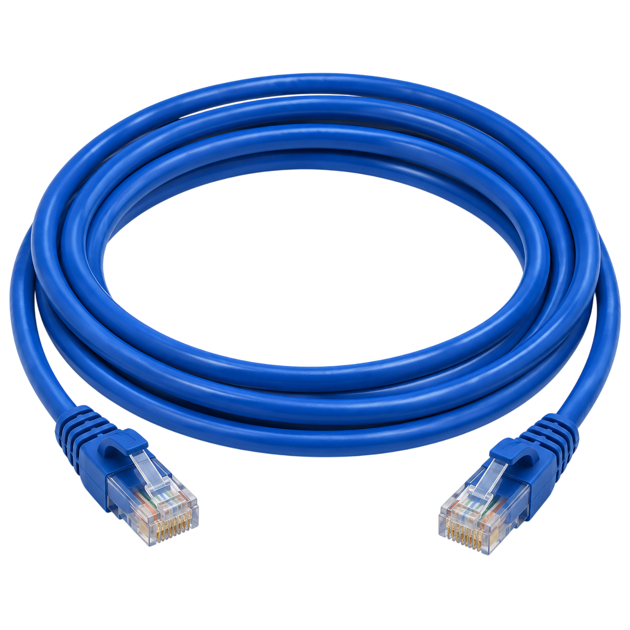 SHAHEEN Cat6 UTP RJ45 Ethernet Patch Cord – 2m – Blue