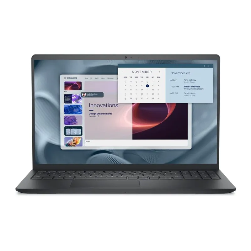 Dell Pro 15 Essential PV15250 - (RPLU-004-P) Intel Core™ 3-100U, RAM 8GB, SSD 512GB, Intel UHD Graphics, 15.6 Inch FHD IPS, Black