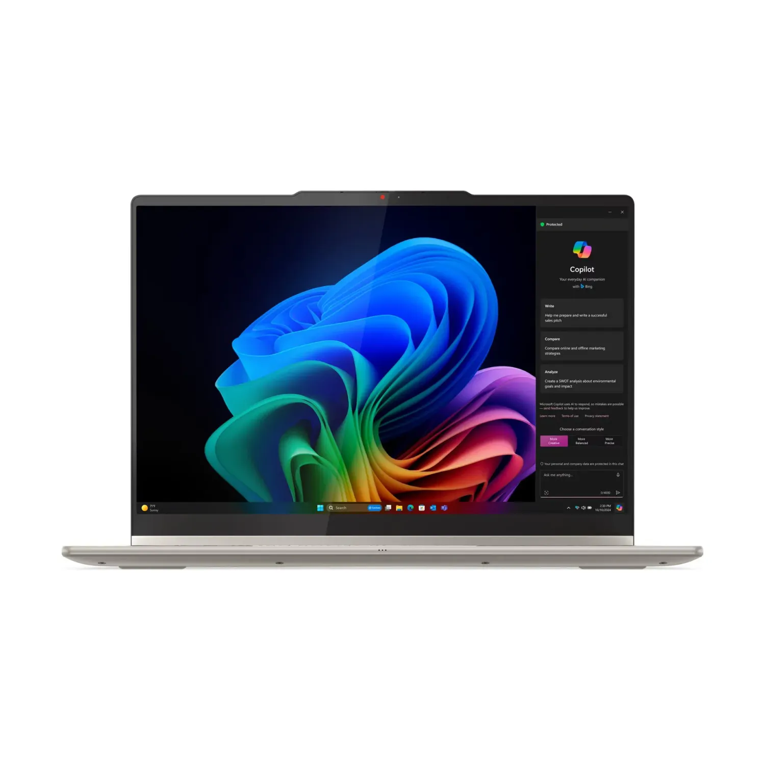 Lenovo Yoga 7 2-in-1 14AKP10 83JR0095AX - 14" WUXGA 60Hz Touch - AMD Ryzen AI 7 350 - 16GB RAM - 1TB SSD - Shared - Windows 11 Home