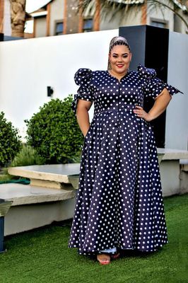 The Black Polka Dress