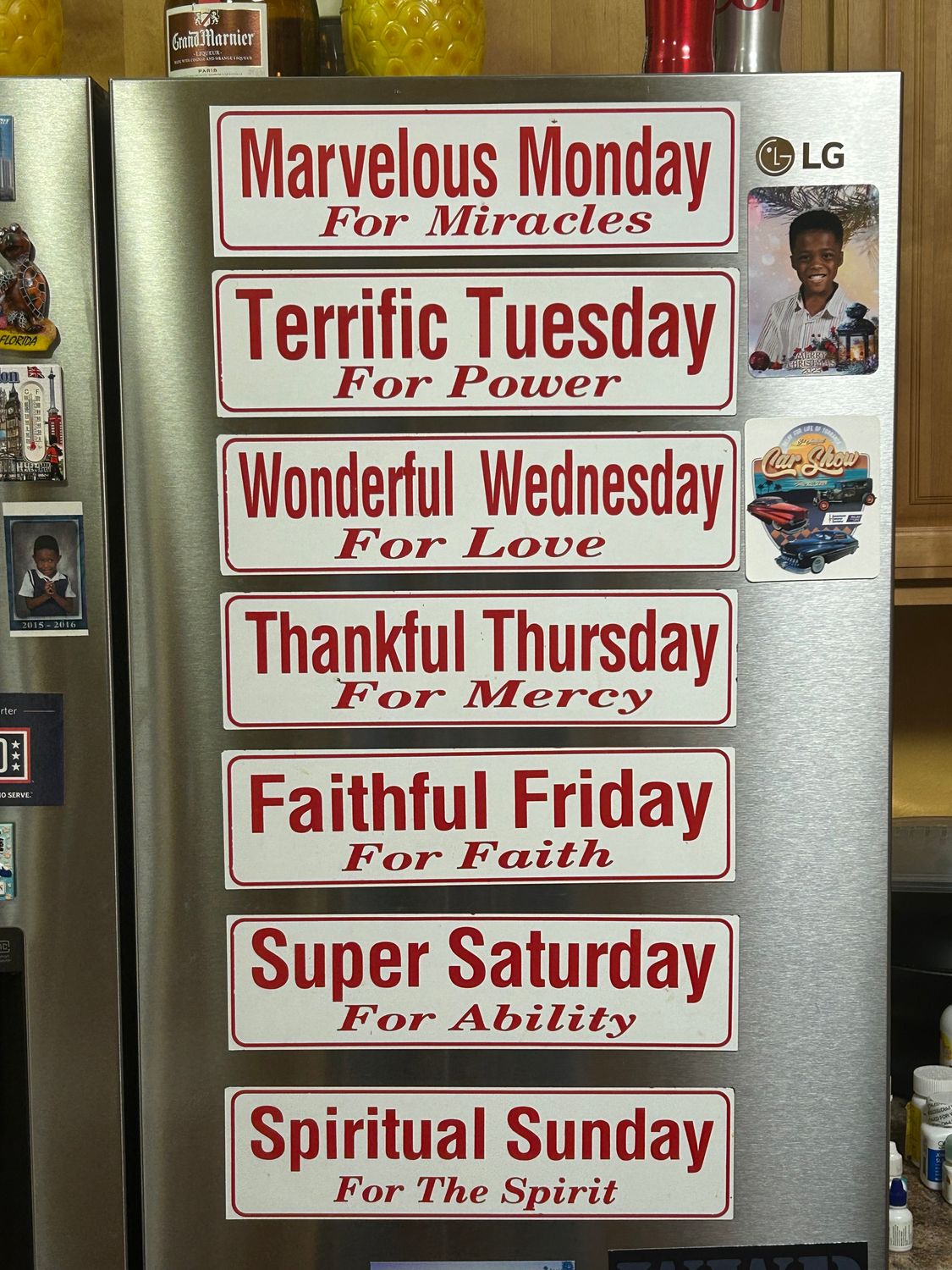 best week ever refrigerator magnets