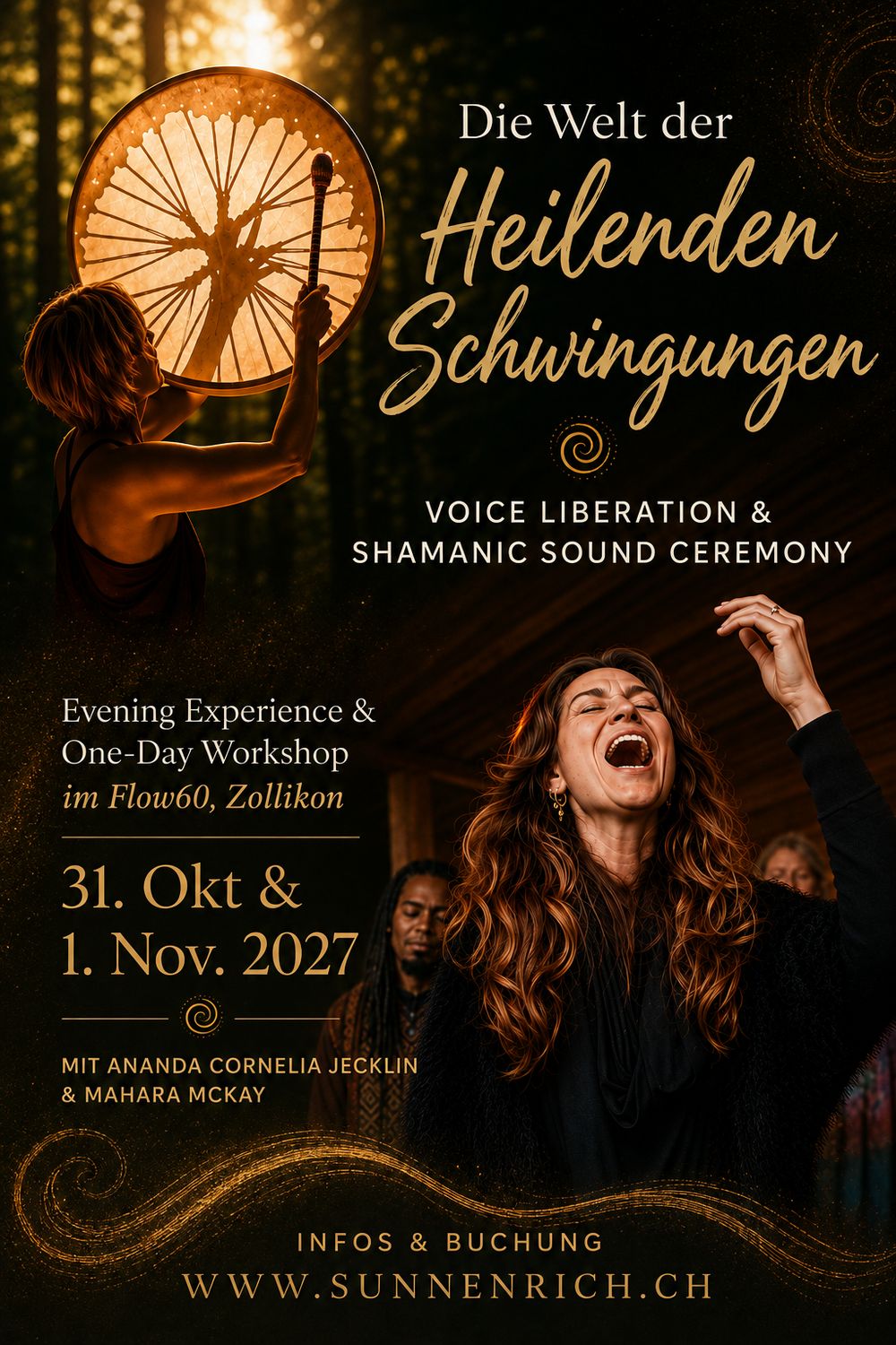 Evening & One-Day Workshop Voice Liberation & Shamanic Sounds Evening & One-Day Workshop Voice Liberation & Shamanic Sounds