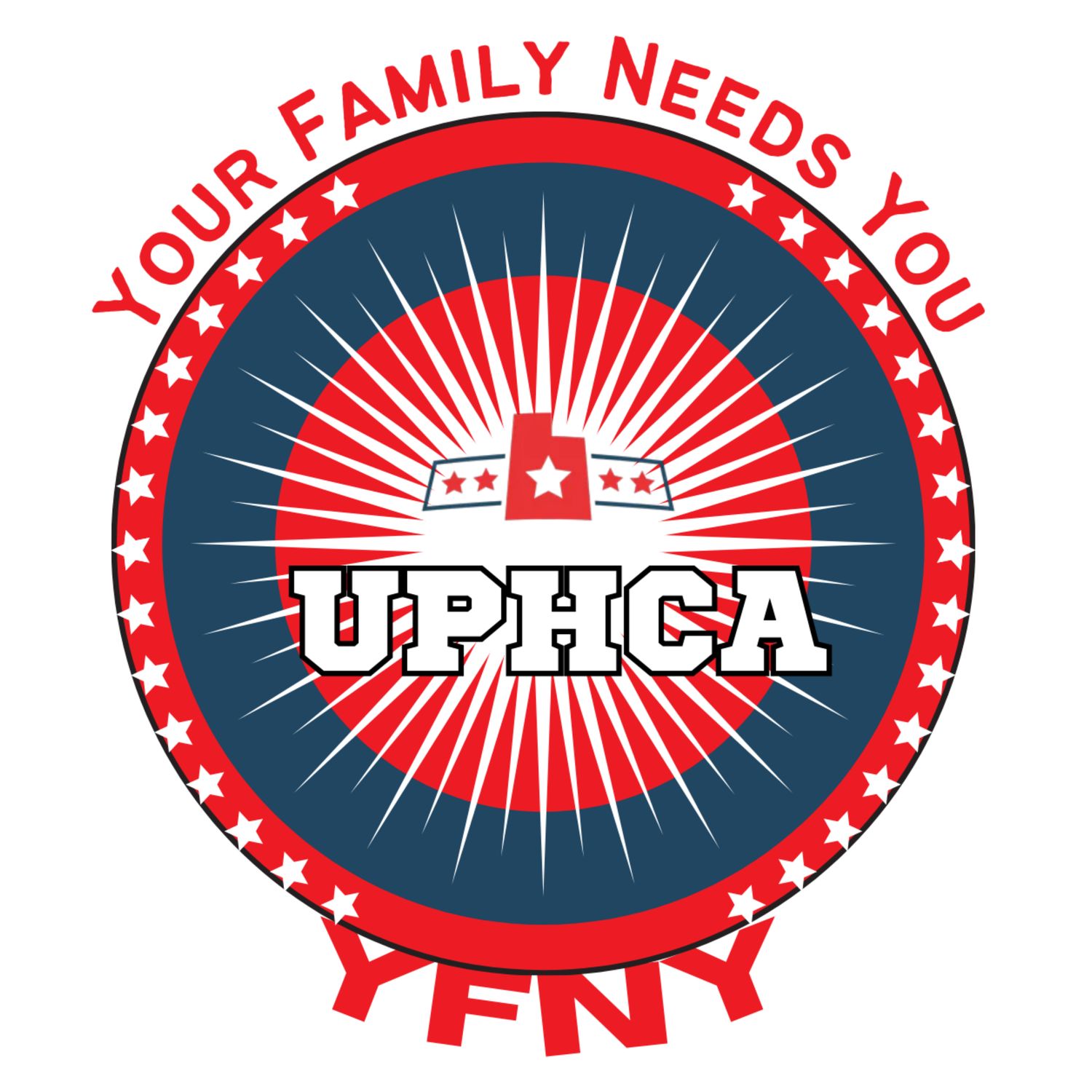 UPCHA Your Family Needs you Sticker pack – 10