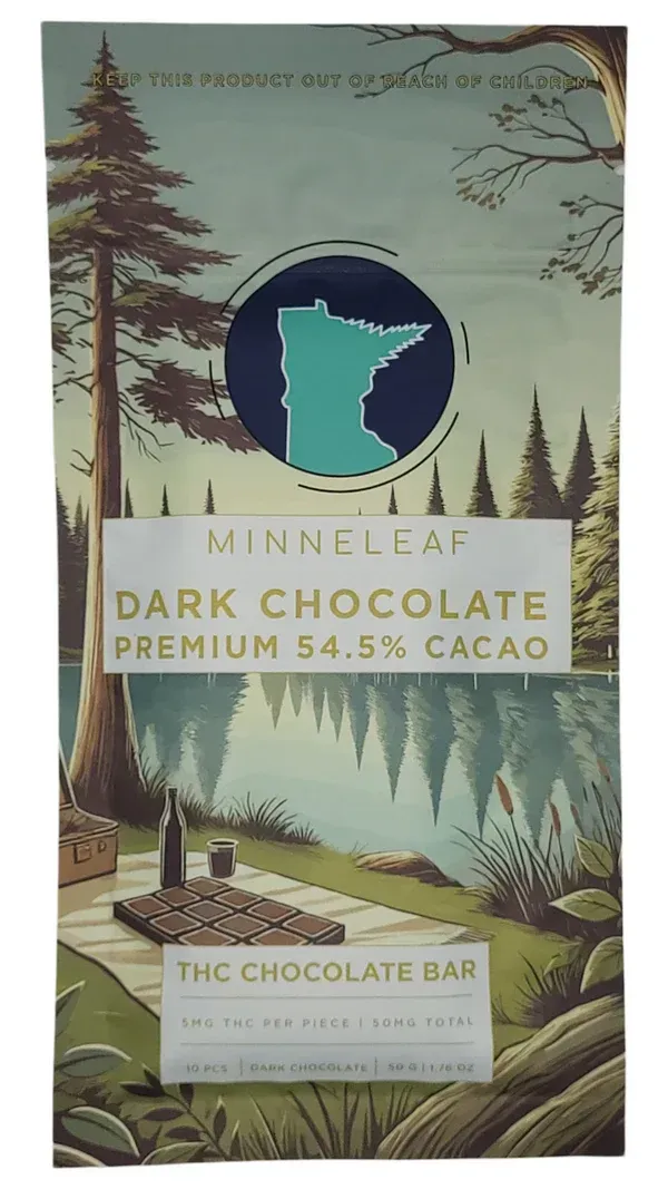 Minneleaf Dark Chocolate Bar - The Perfect Chocolate