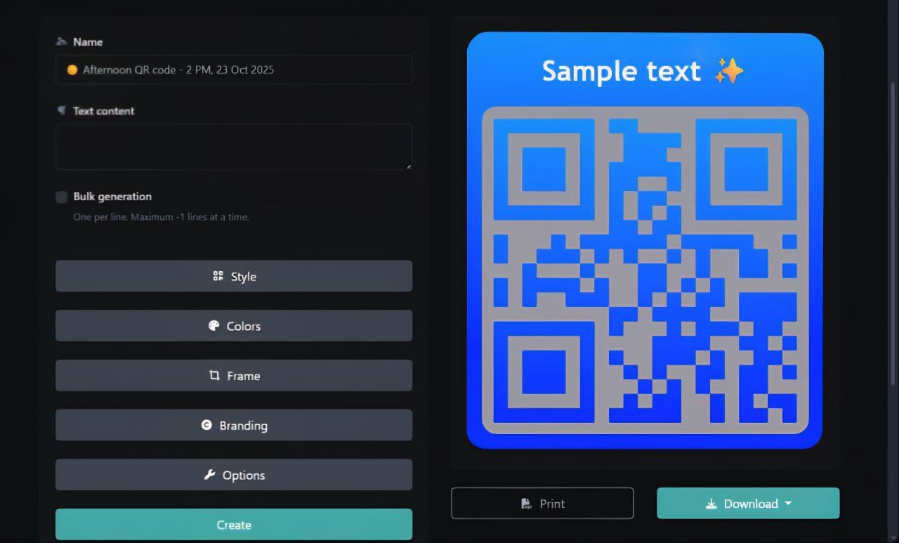 Custom QR Code