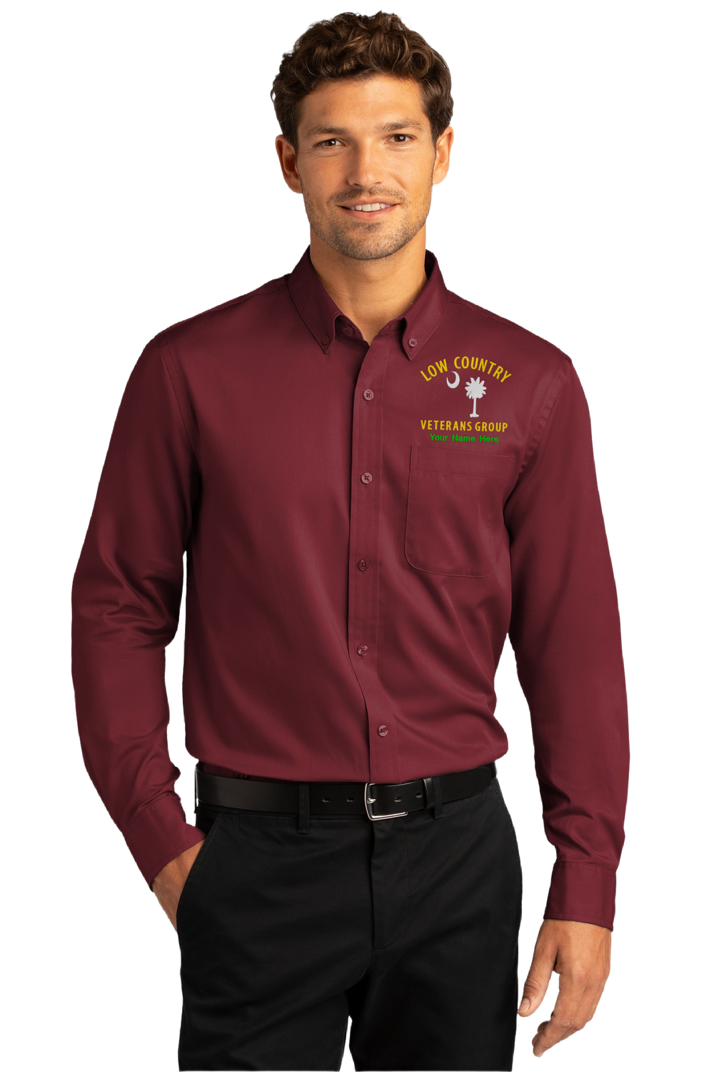 MEN'S UNIFORM LONG SLEEVE SHIRT