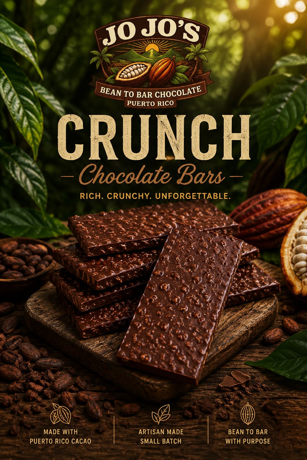60% Cacao Chocolate Bars - new inclusions added