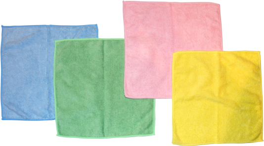 Microfiber Cloth 12x12" - 250gsm